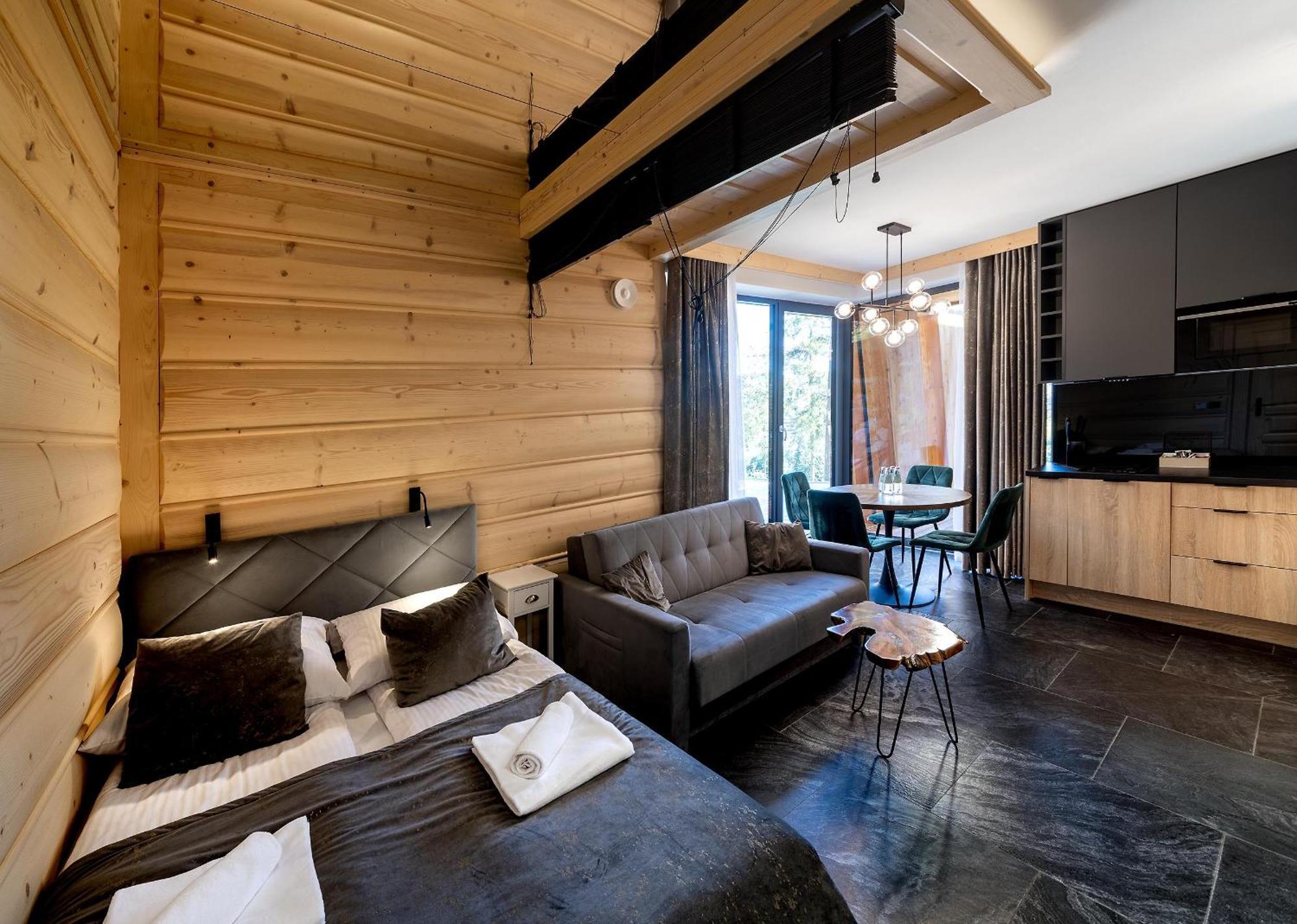 Rezydencja Boutique Ski - 200M Do Term Bania Odkryj Bialke ビャウカ 部屋 写真